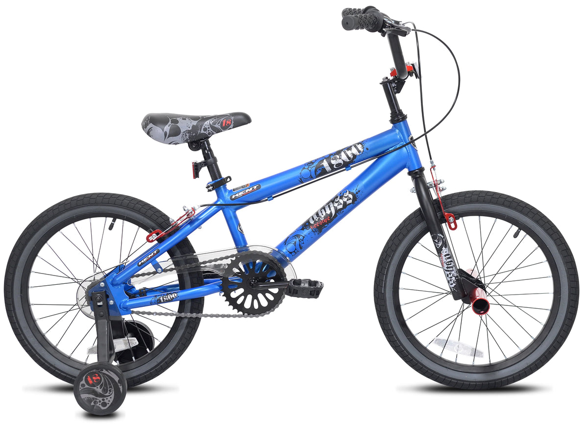 18-inch Blue Freestyle BMX Bicycle Q3957