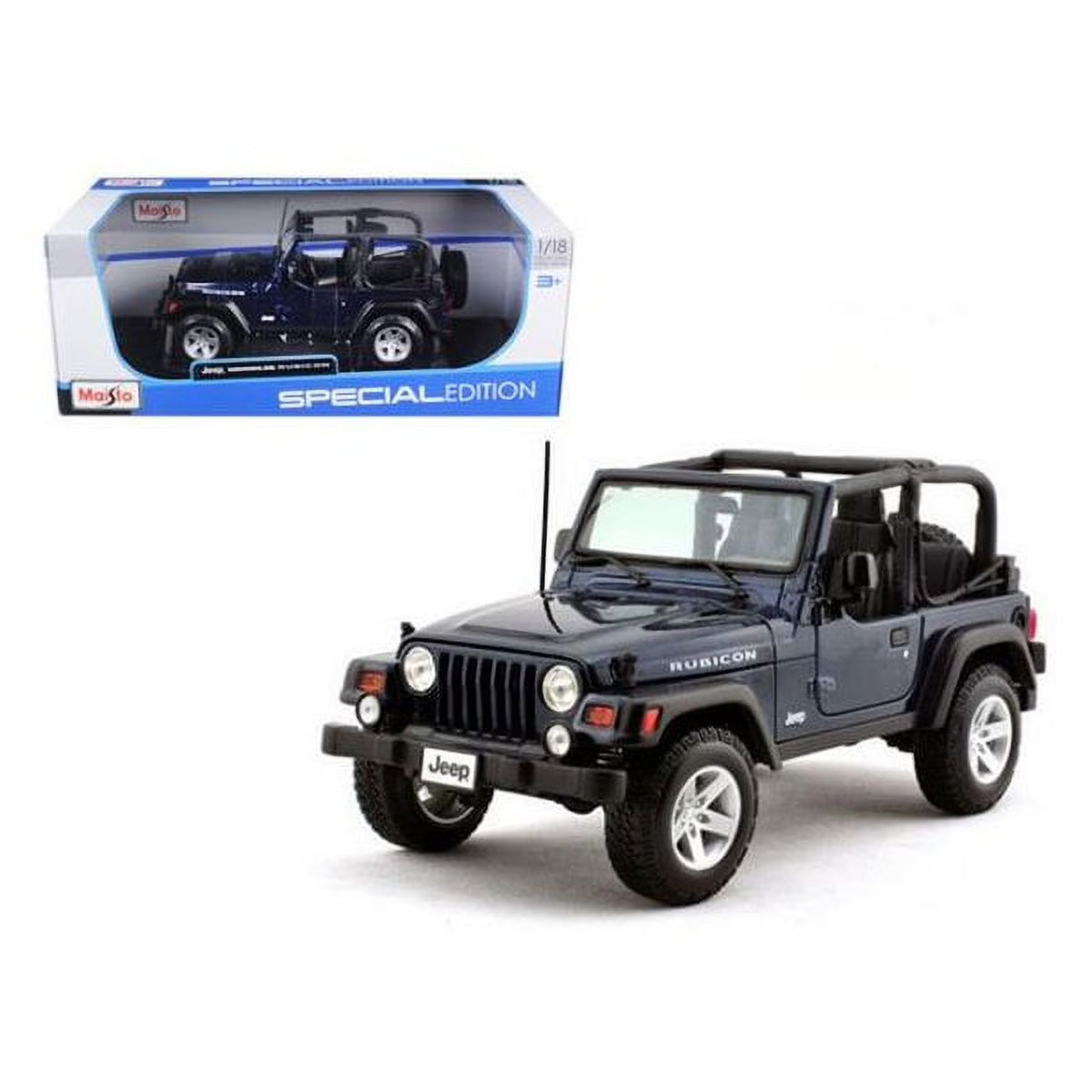 1:18 Jeep Wrangler Rubicon D22340