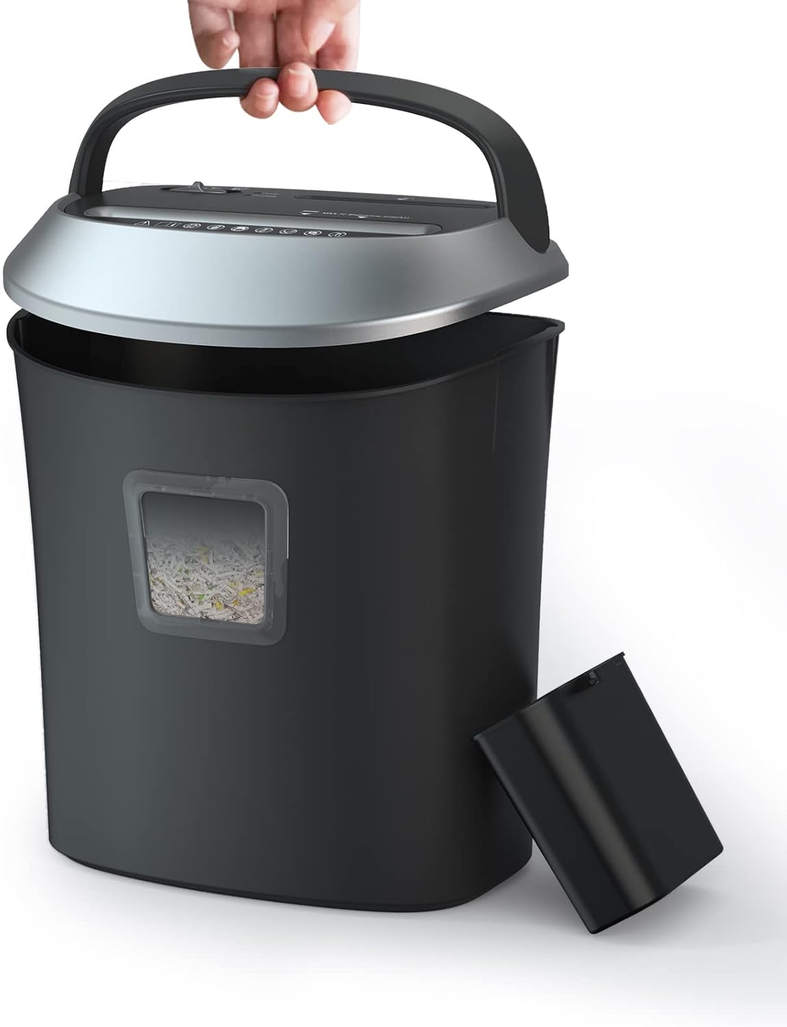 12-Sheet High-Security Cross-Cut Paper Shredder, Pack of 2 B684857