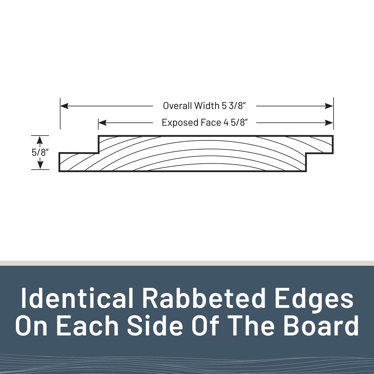 Charred Wood Shiplap Boards 4-Pack Smoke White V1865