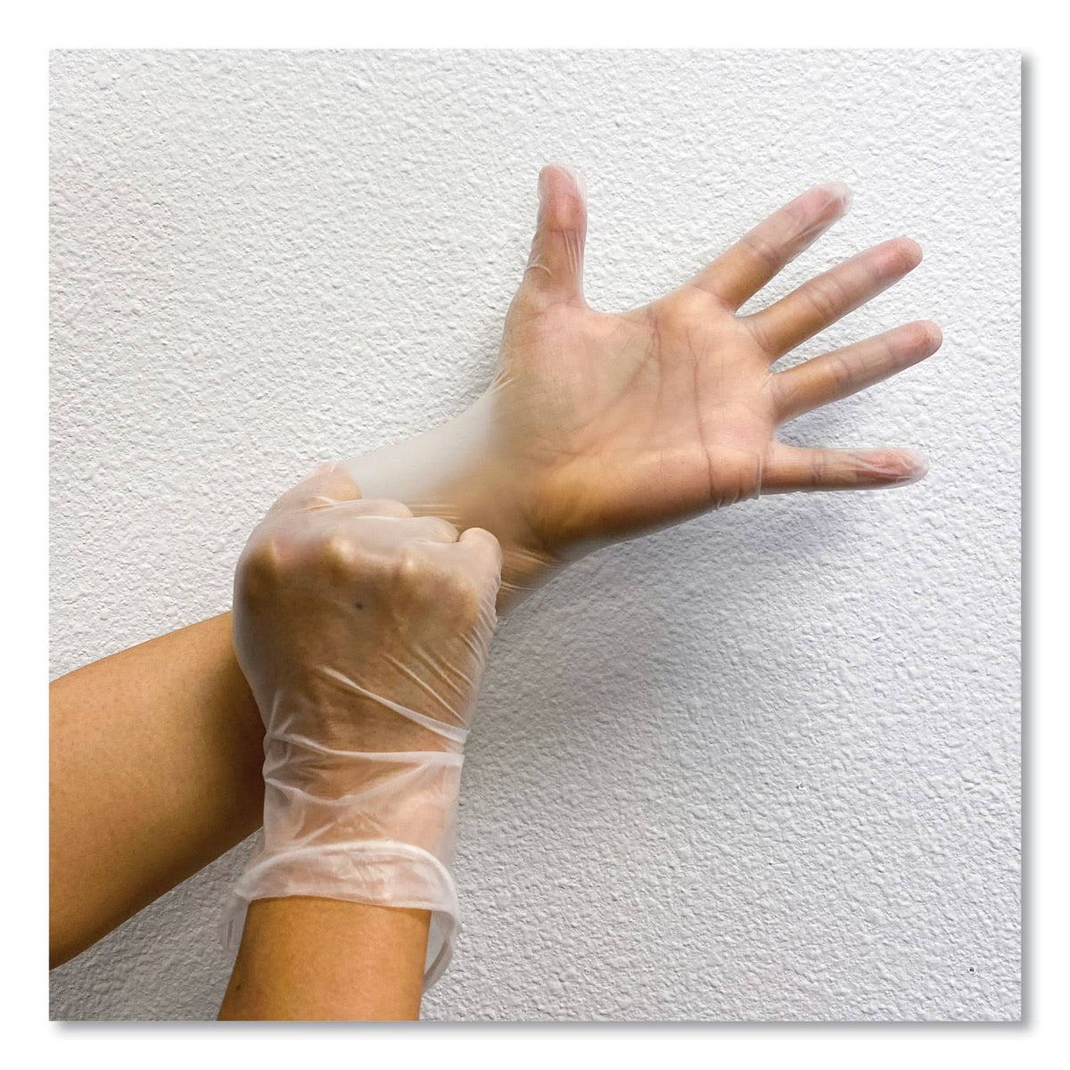 Clear Large Vinyl Glove, 1,000/Carton U895