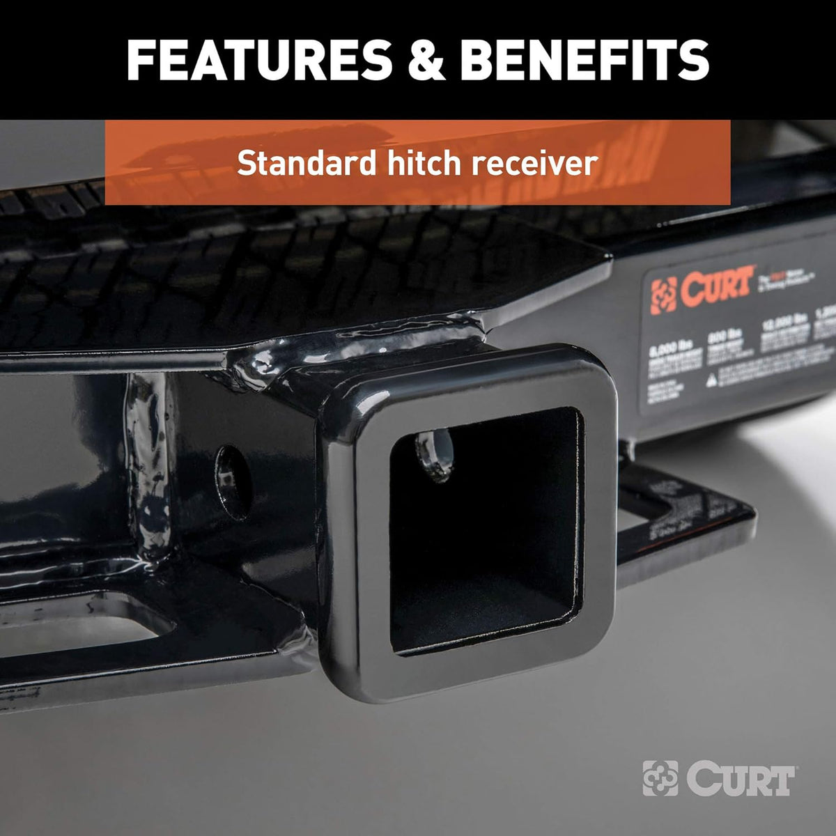 Class 3 Trailer Hitch, 2-Inch Receiver D9248