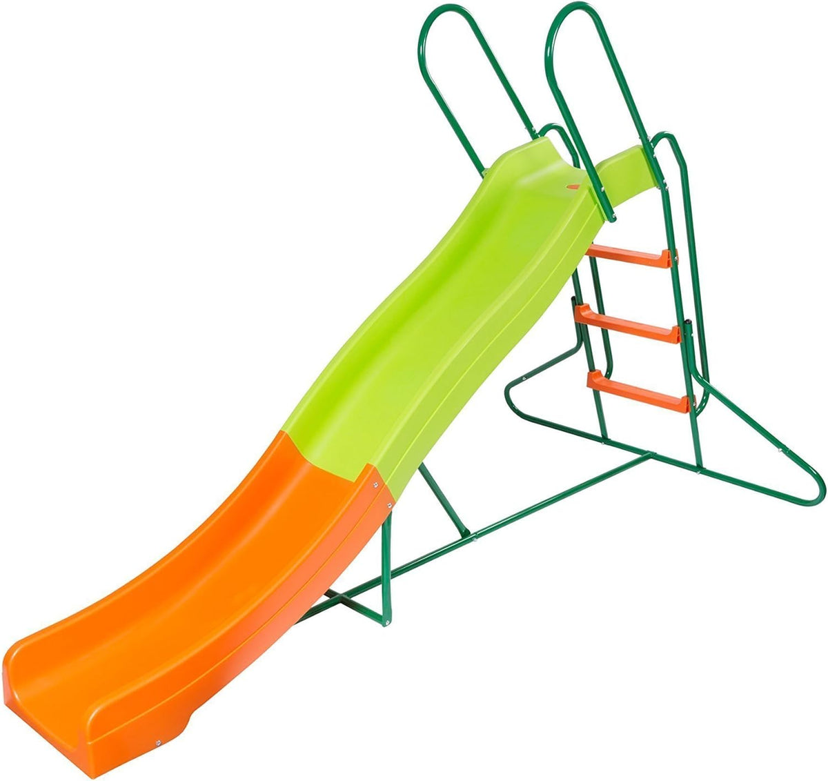 8 FT Freestanding Wavy Water Slide T3257
