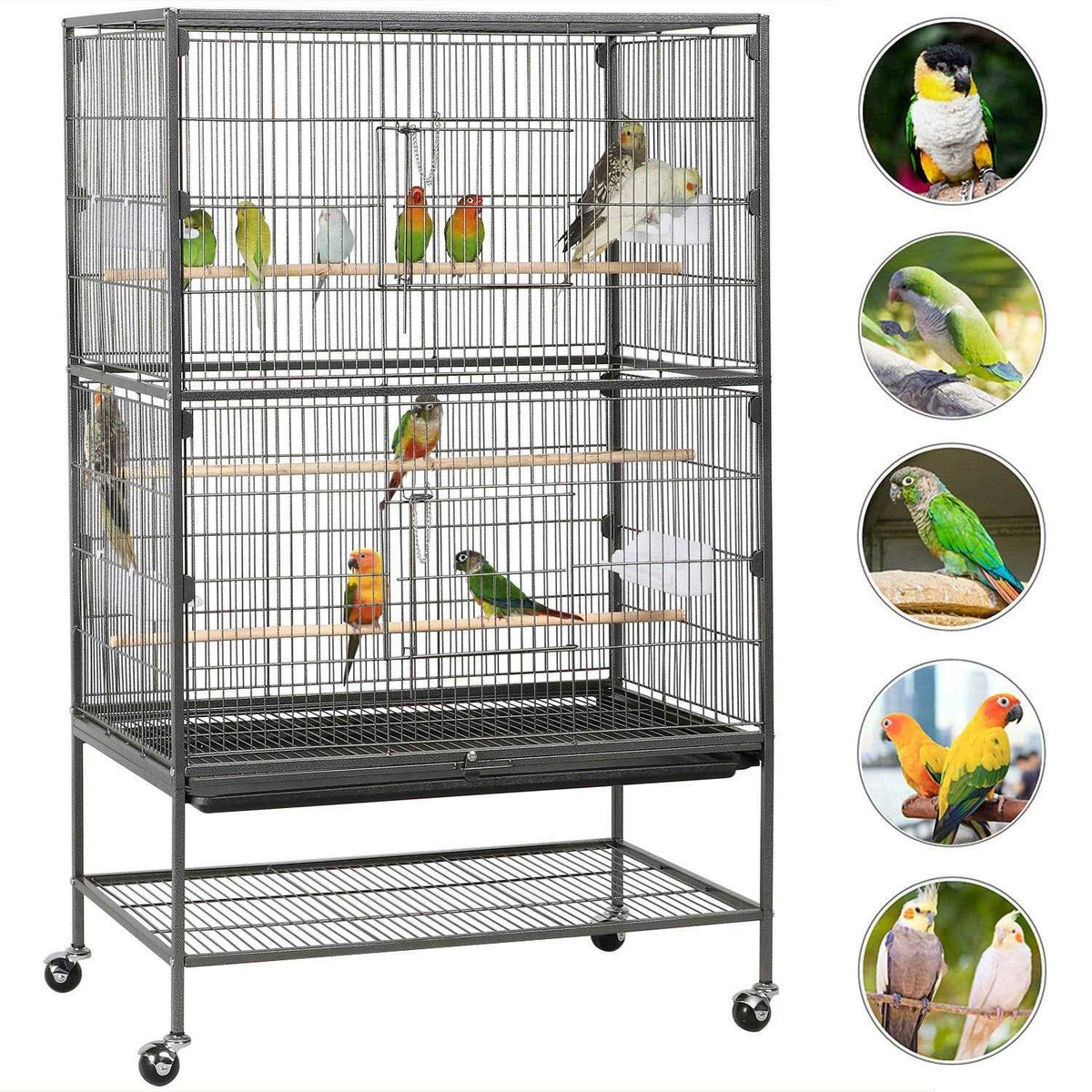52-in Rolling Bird Cage Y936705