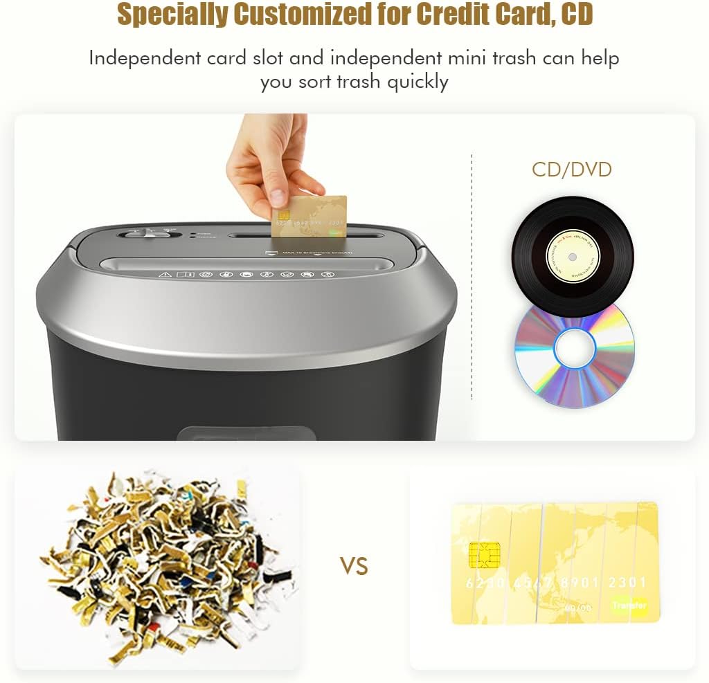 12-Sheet High-Security Cross-Cut Paper Shredder, Pack of 2 B684857