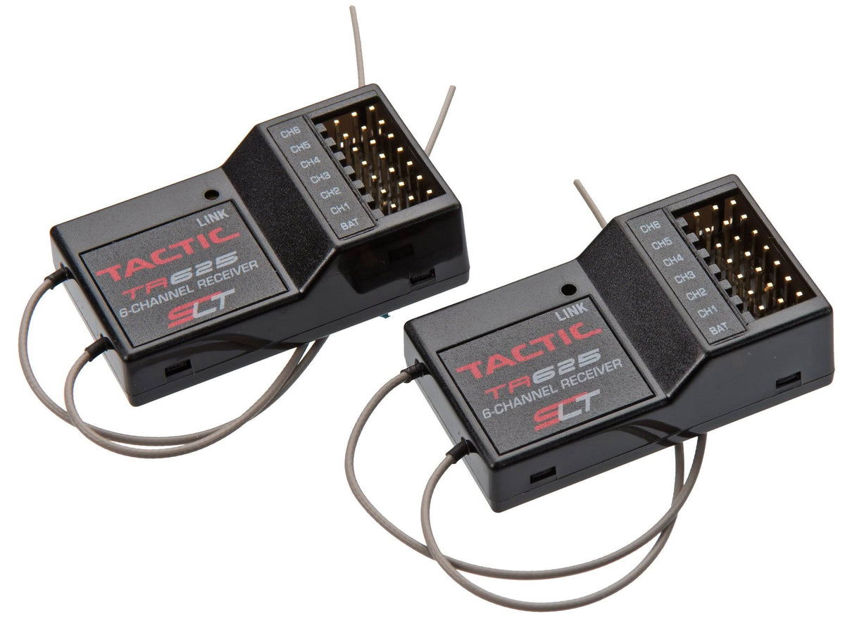 6CH 2.4GHz SLT RX Twin Antennas 2-Pack U555550