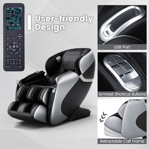 Brown Shiatsu Massage Chair with Heating R64629