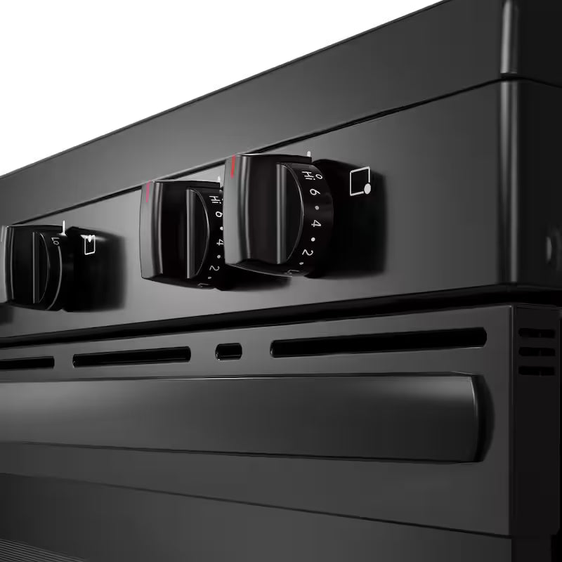 30 in. 5 Element Freestanding Electric Range in Black F1259