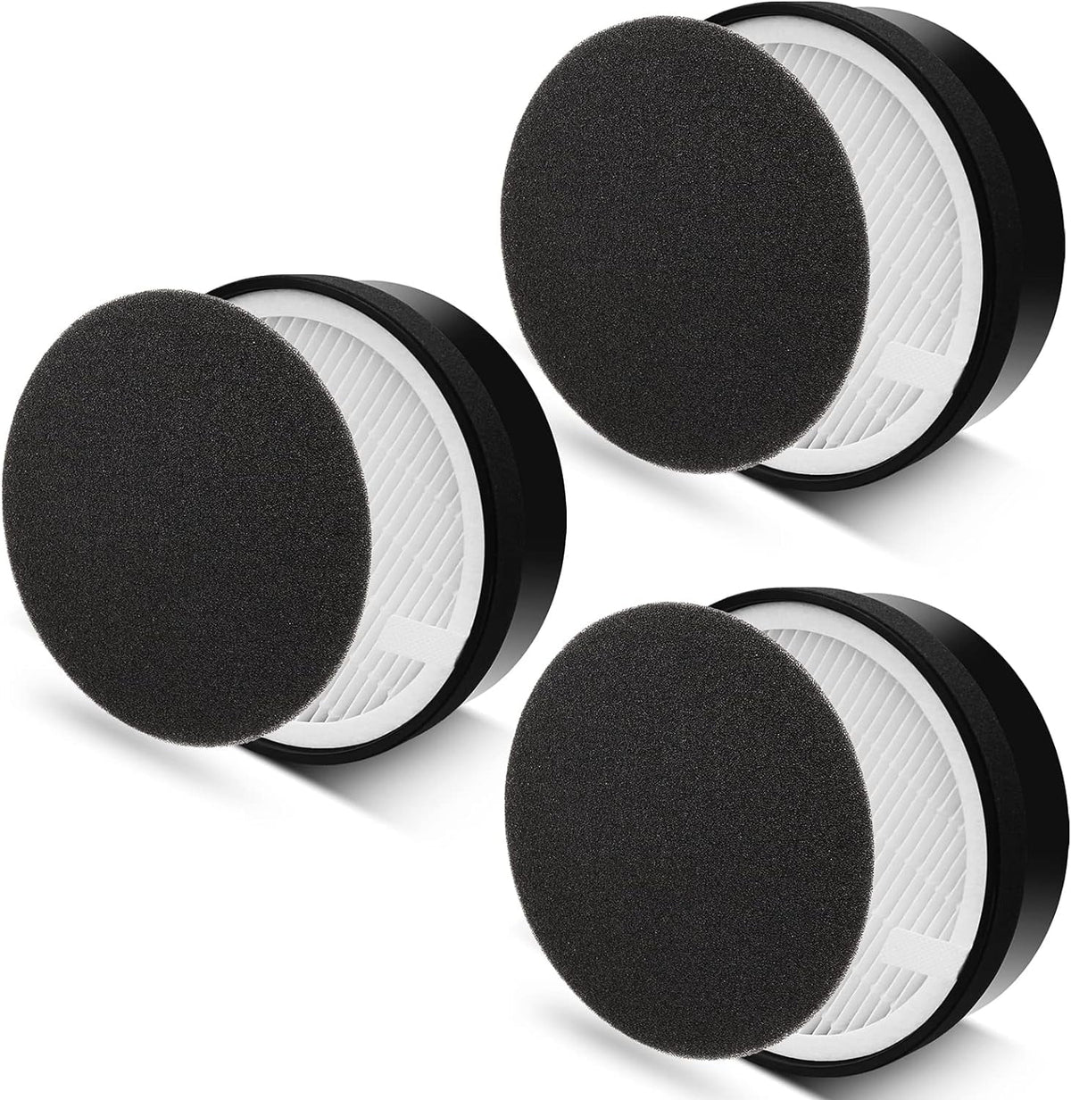 3 Pack True HEPA Air Purifier Replacement Filters S443