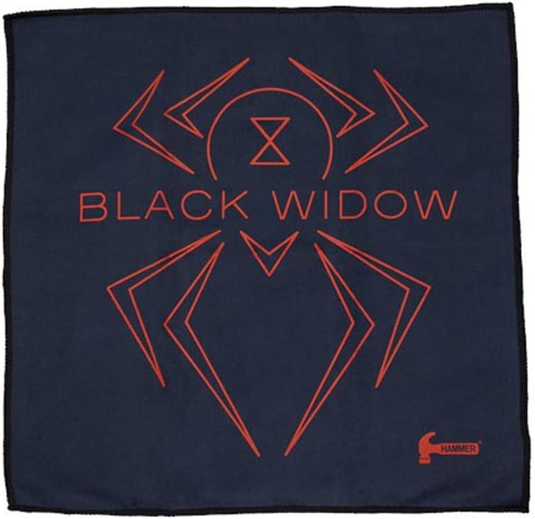 Black Bowling Ball 16lbs & Black Micro Suede Towel S100633