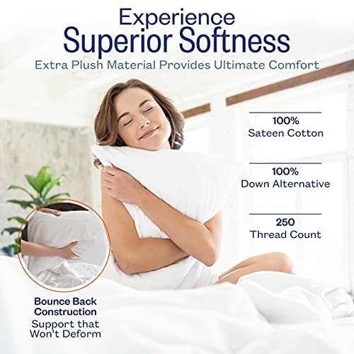 2 Pack King Cooling Gel Fiber Filled Pillow L810621