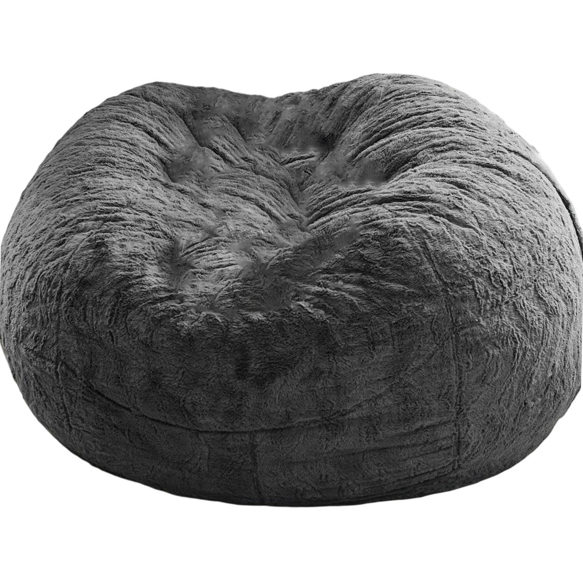 Dark Grey Artificial Leather Sofa U9472