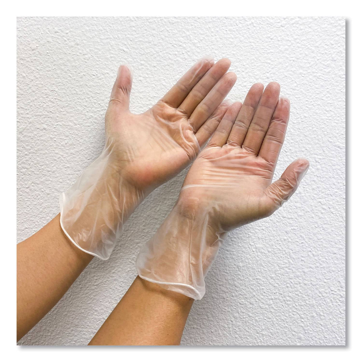 Clear Large Vinyl Glove, 1,000/Carton U895