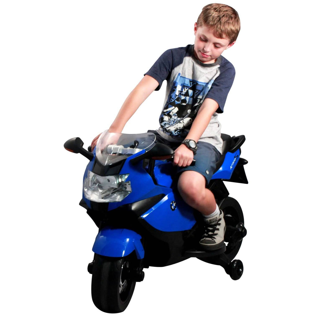 Blue 12V Kids Battery Powered Ride on Car N43160