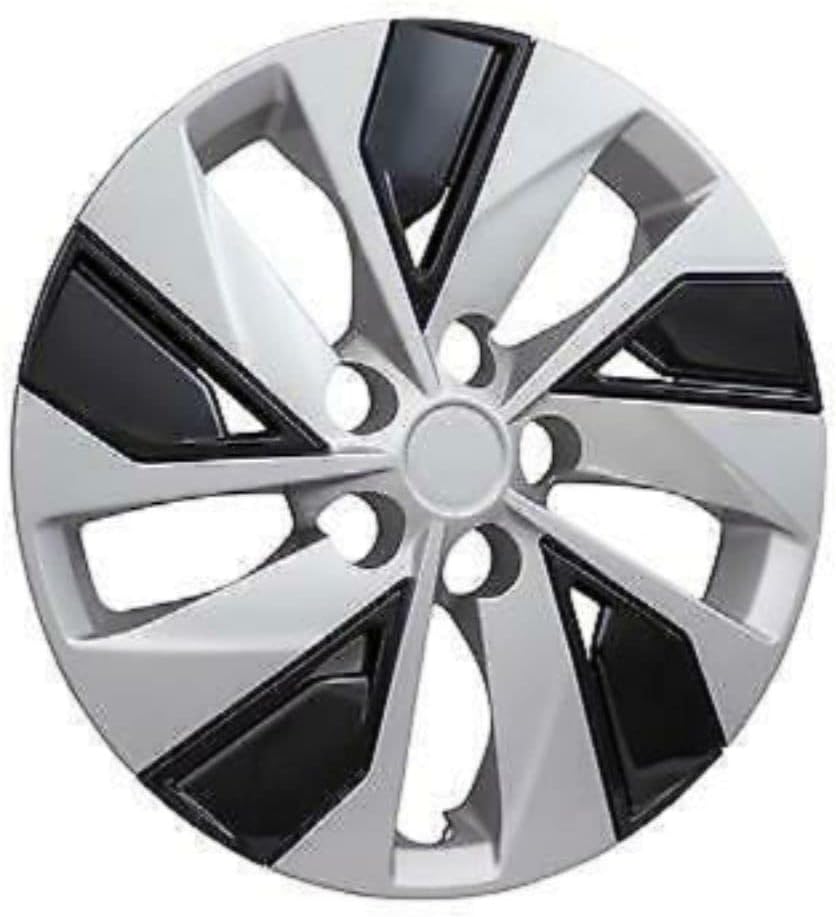 16" Silver Black Hubcap Wheelcover Pack of 2 R720797