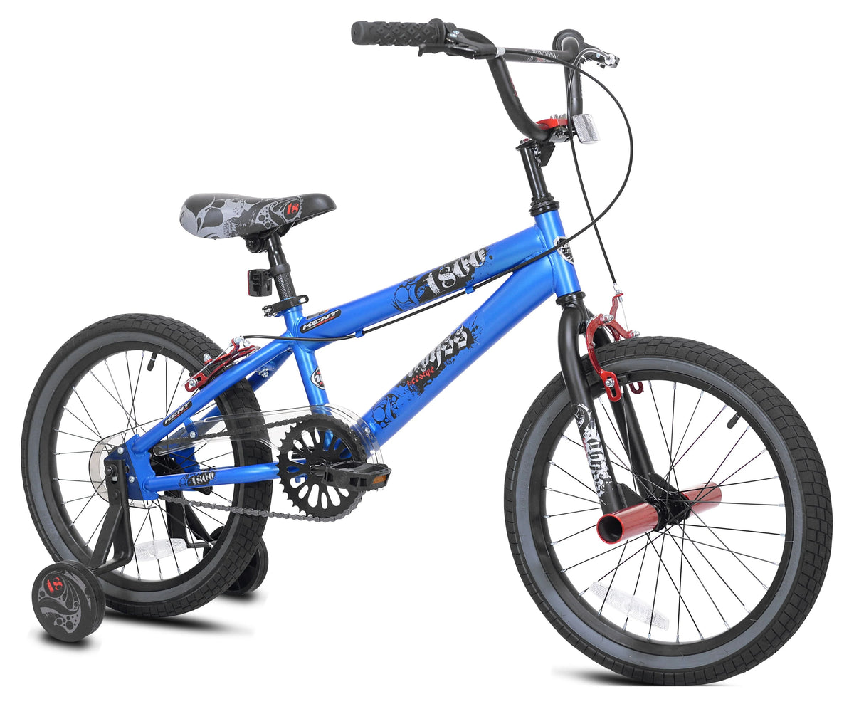 18-inch Blue Freestyle BMX Bicycle Q3957