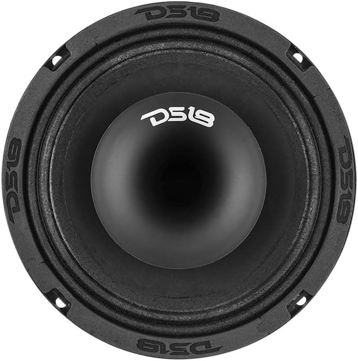 6.5 Shallow Hybrid Mid-Range Car Audio Loudspeaker with Built-in Driver and Grill 300W Max 8 Ohms 1 Speaker J775010