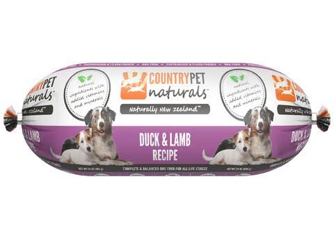 24 lbs Duck Recipe Frozen Dog Food M8247