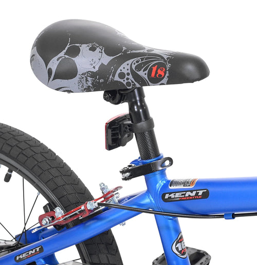 18-inch Blue Freestyle BMX Bicycle Q3957
