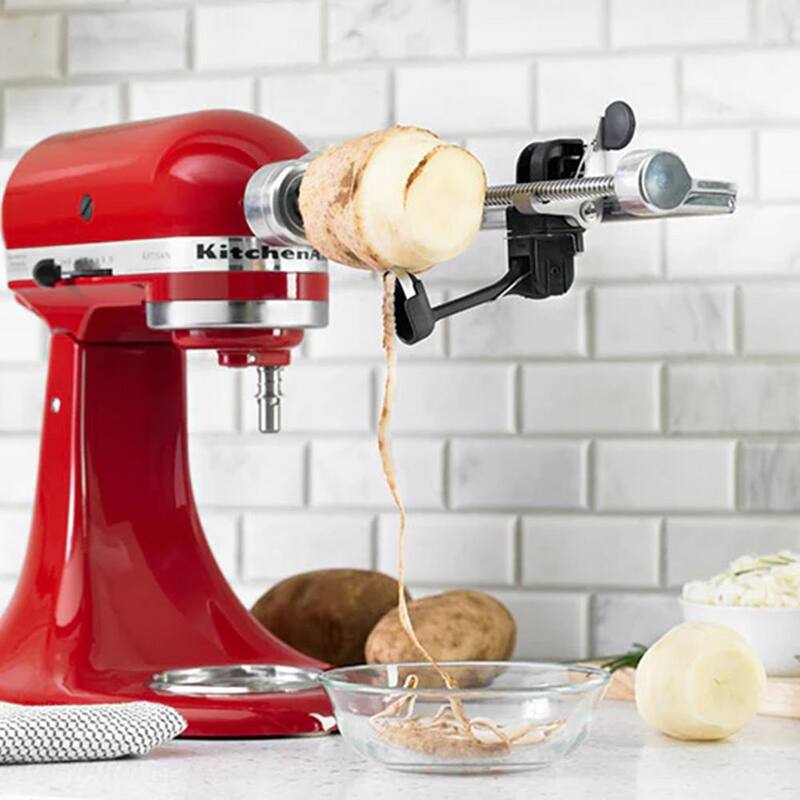 7-Blade Spiralizer with Peel Core And Slice Attachment V84925