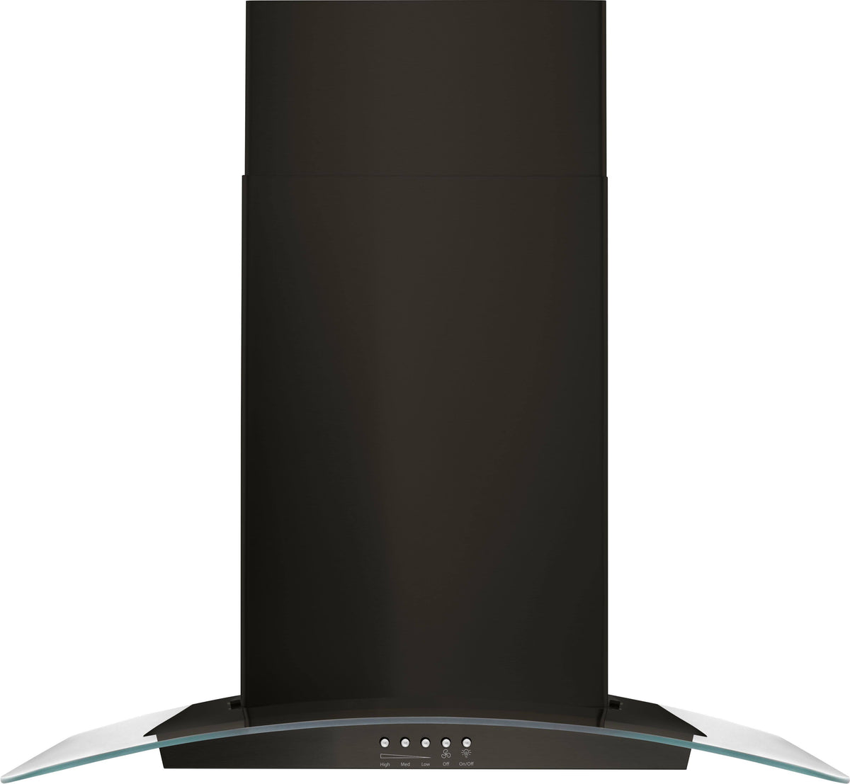 Black Stainless Wall Mount Range Hood U96499