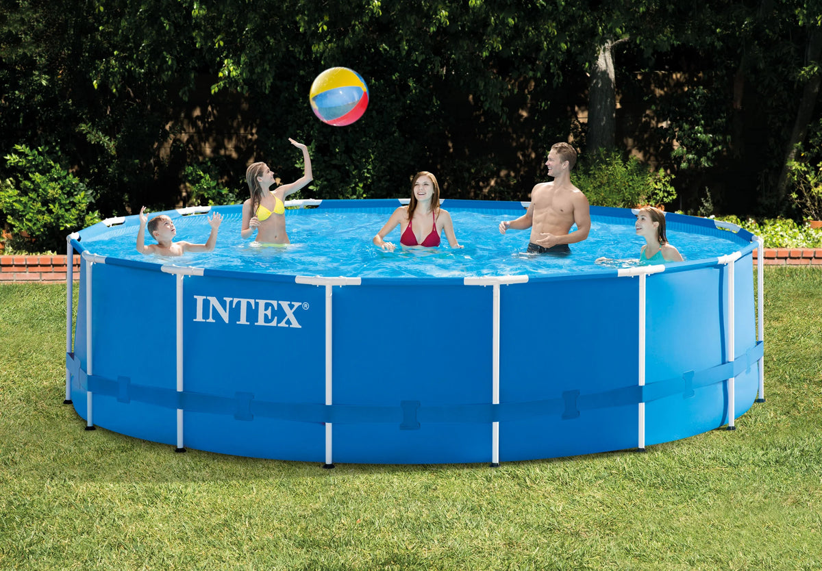 15' x 48 Metal Frame Above Ground Pool with Filter Pump M448146