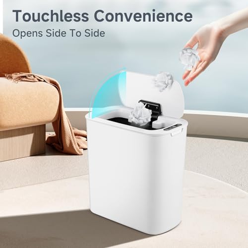 Automatic Motion Sensor 2.6 Gallon Touchless Trash Can B82822
