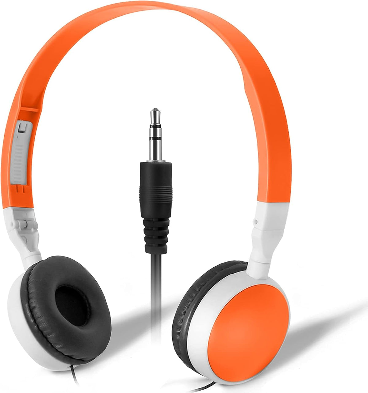 25 Pack Multi Color Foldable Headphones for School Q4546