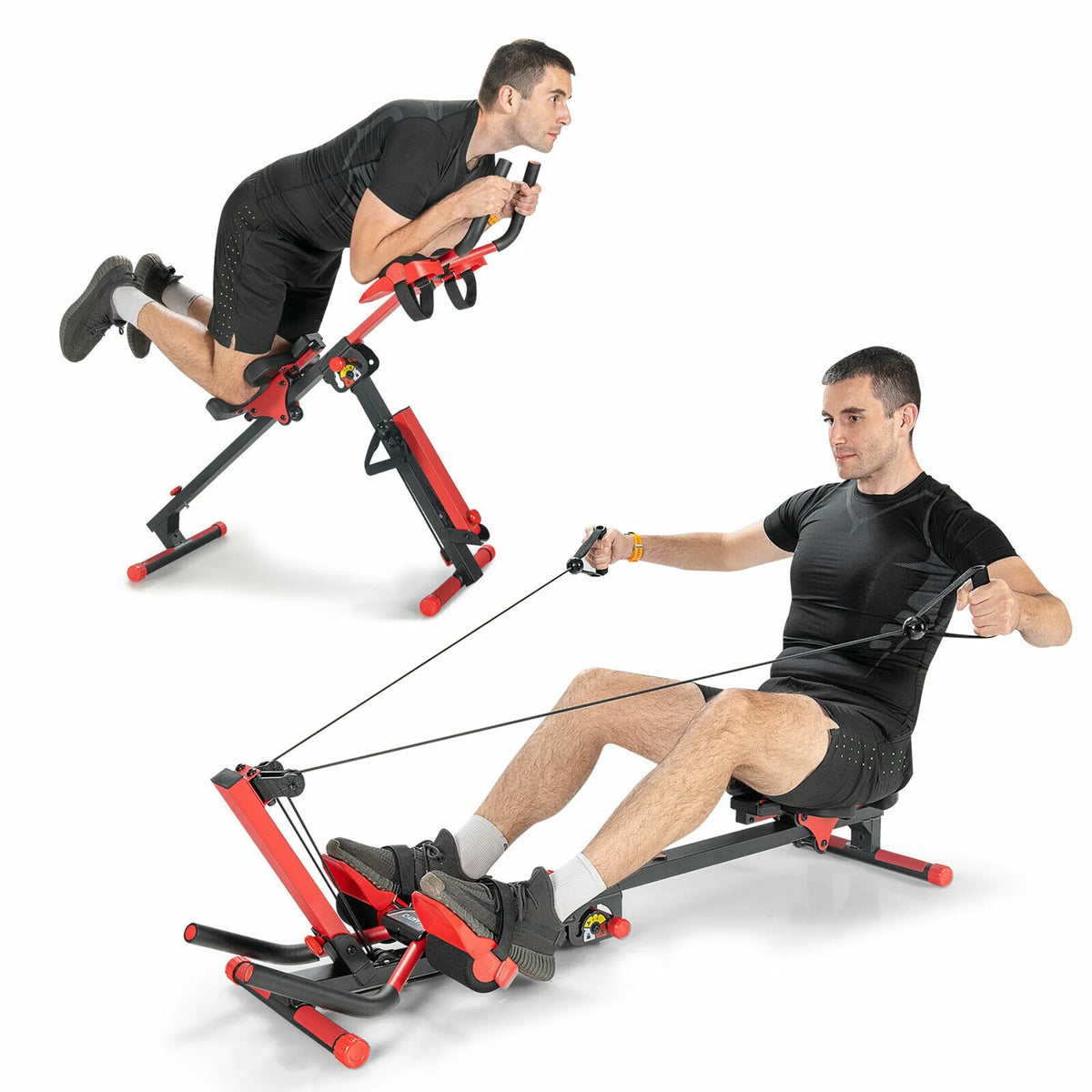 4 in 1 Folding Rowing Machine D67069
