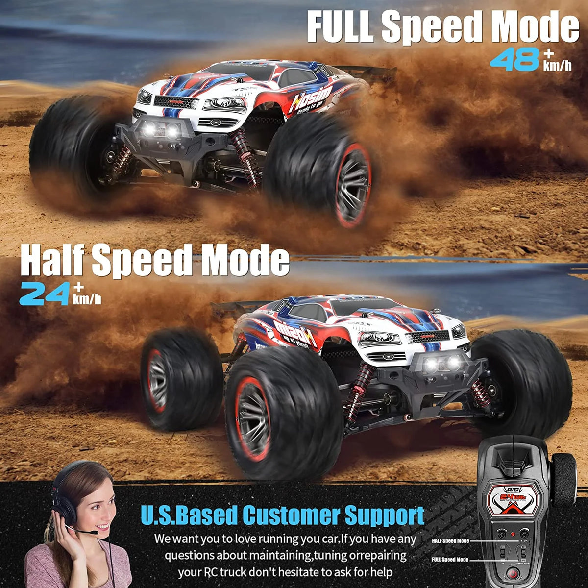 1:12 RC Monster Truck Buggy Toy R5196