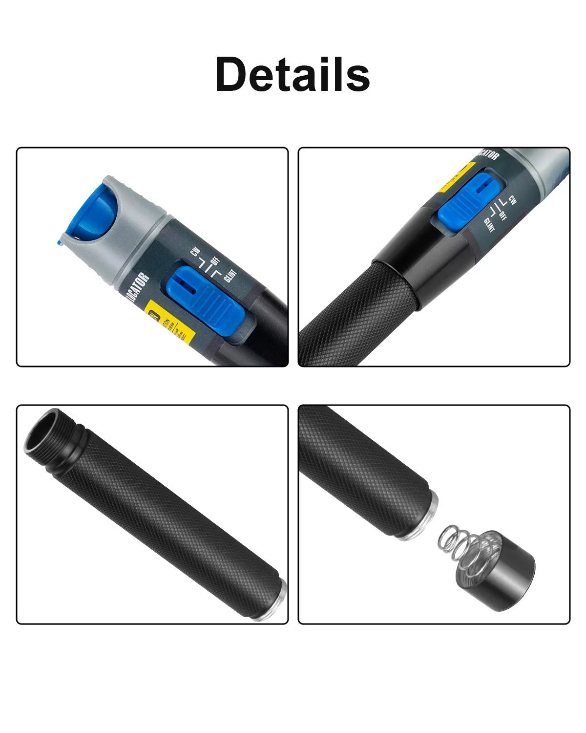 30mW 30KM Visual Fault Locator Red Light Fiber Optic Cable Tester X549425