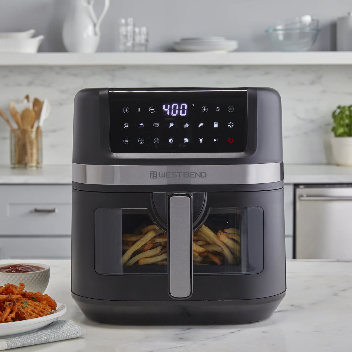 7QT Black Air Fryer Y2690