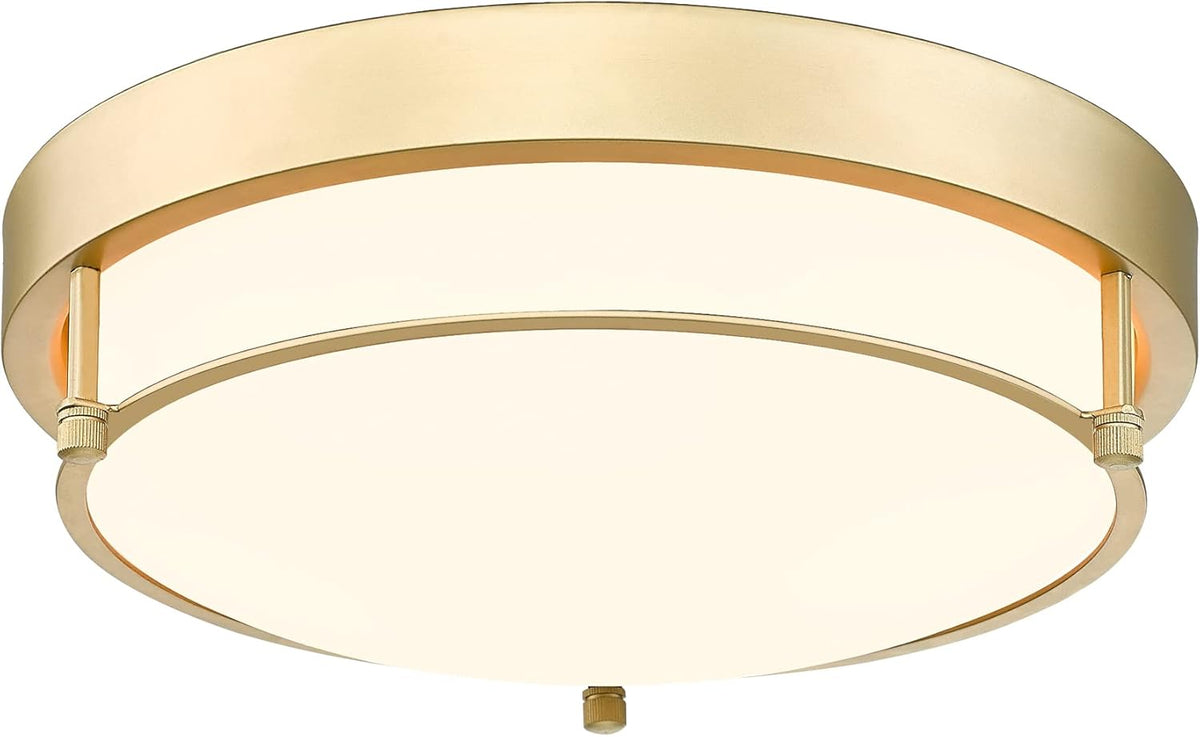 Bushed Nickel 2 Light Ceiling Light K936
