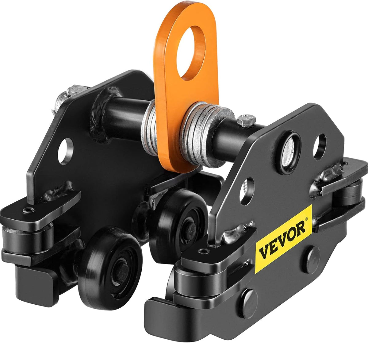 Beam Trolley 1100 LBS Capacity with Side Guide Rollers Pack of 2 X285