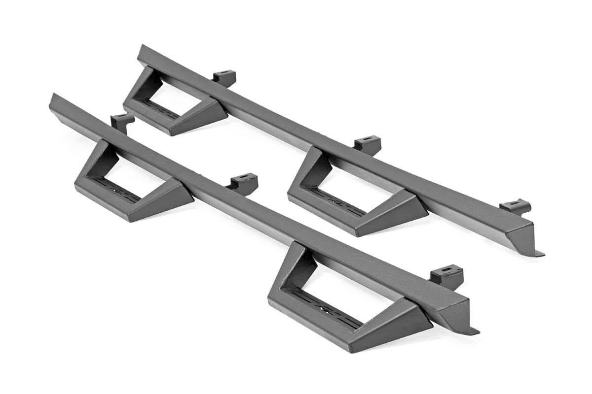 Black Drop Side Step Bars S8804