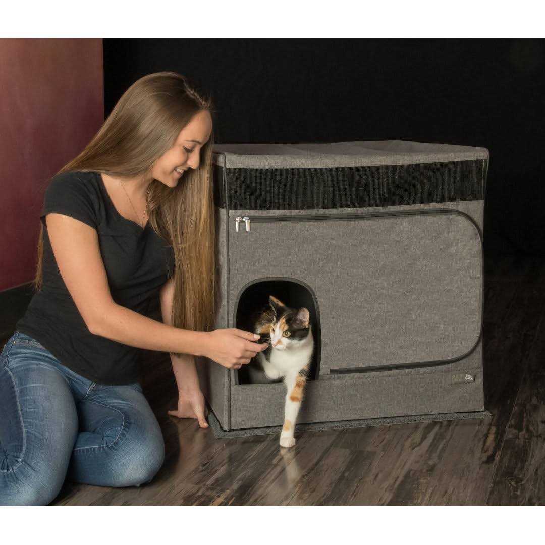 Cat Litter Box Cover L4315