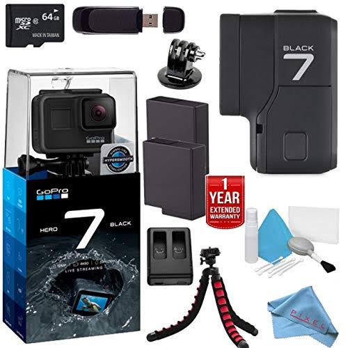 Black Advanced Bundle Action Digital Video Camera H5375