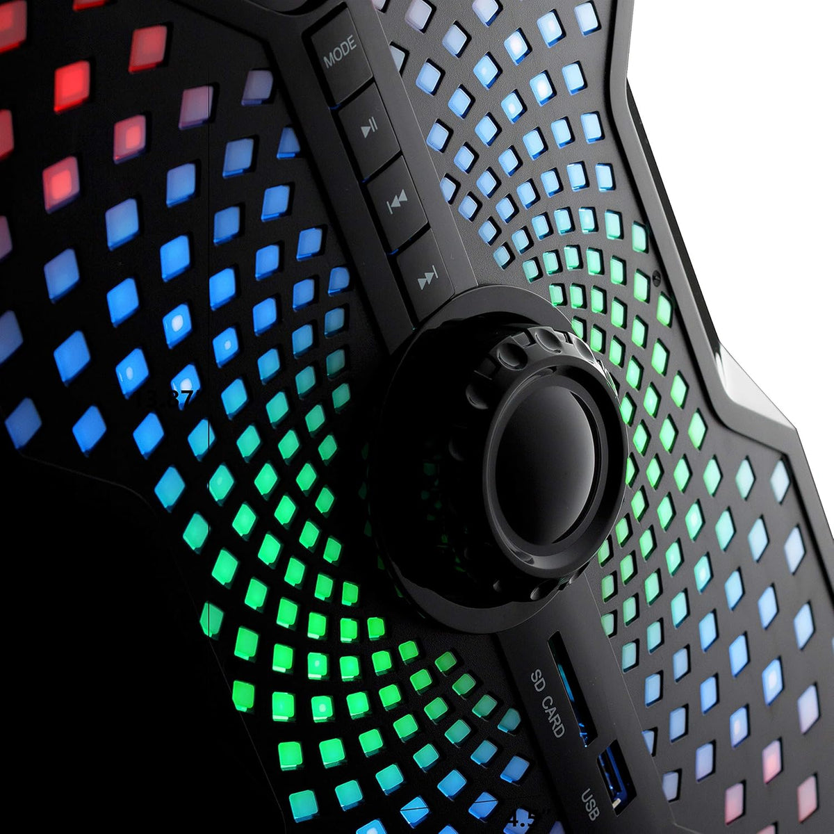 125 Watt 5.1 Surround Sound Speaker System with Subwoofer, Bluetooth, Digital Optical Input – Black W478