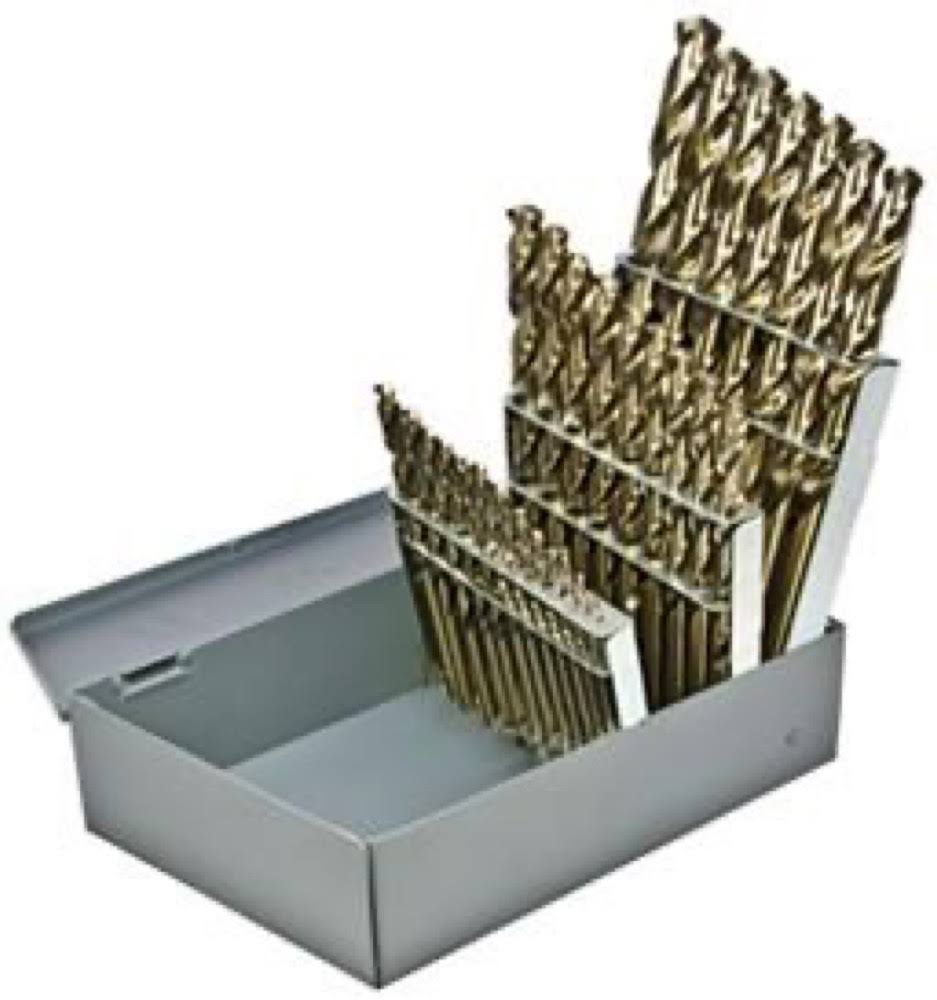 60pc Cobalt Jobber Drill Set M9203