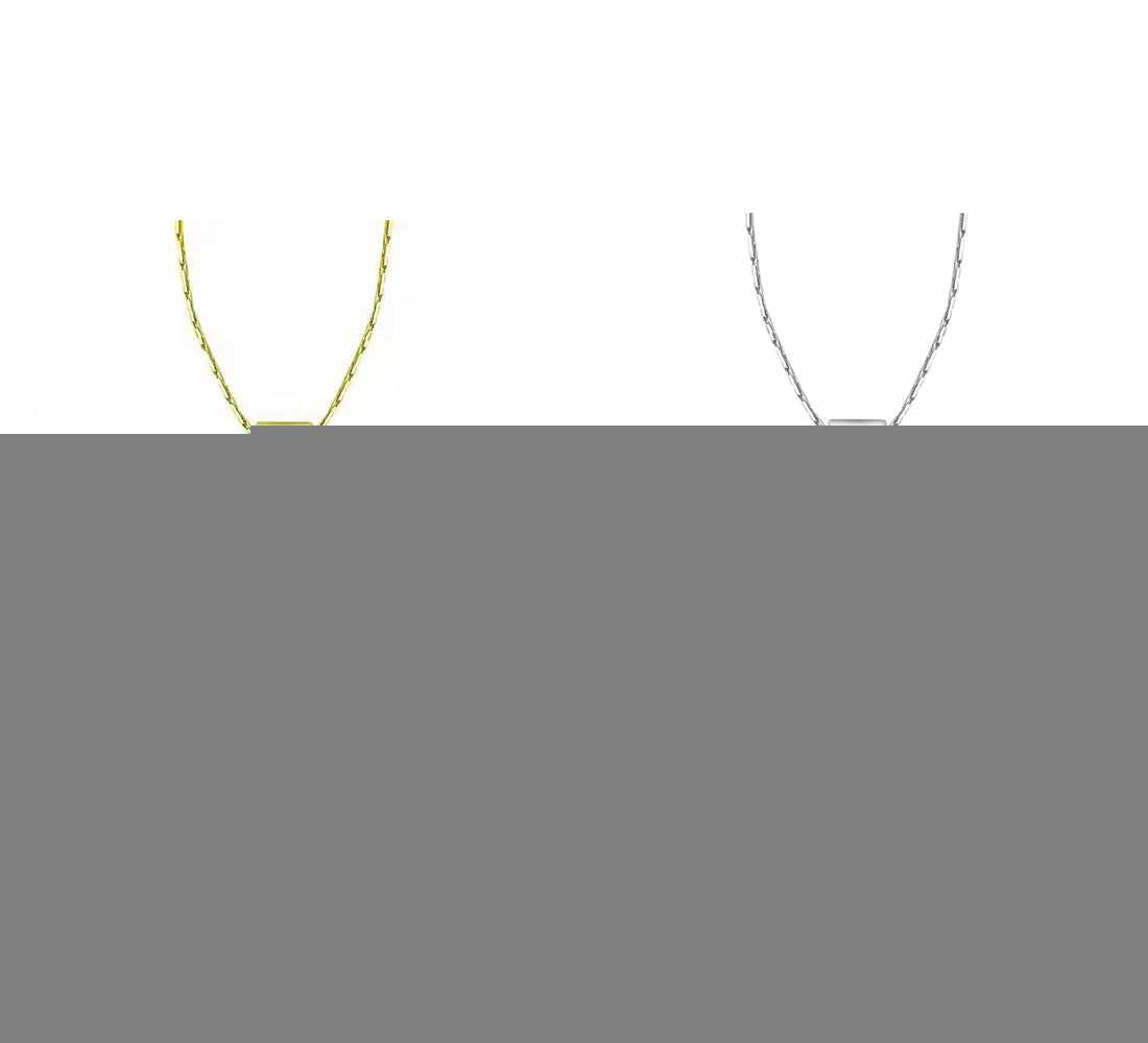 24k Yellow and White Gold 2Ct Emerald Necklace Set 18 inch L234286