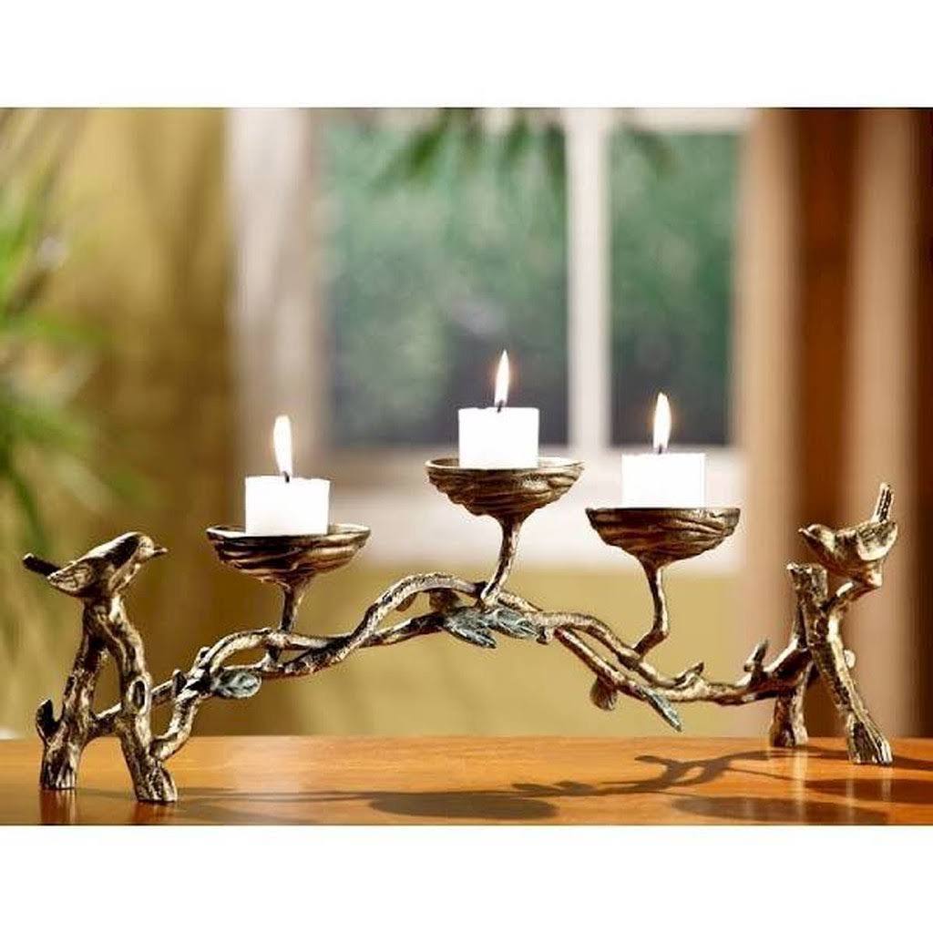 Bird & Branch Candelabra F467