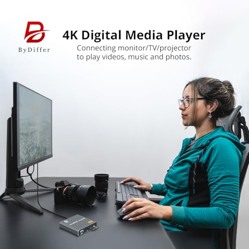 4K Digital Media Player with HDMI and AV Output T40743