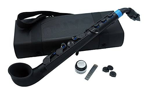 Black Student Saxophone with Blue Trim I168477
