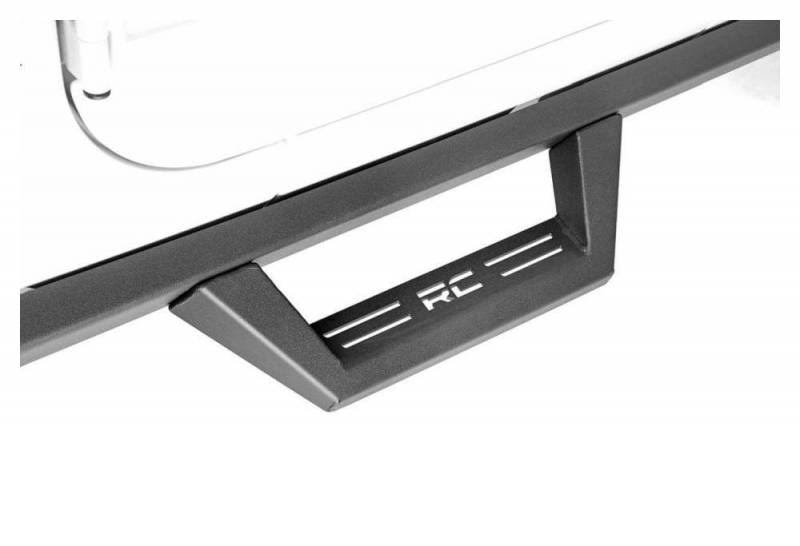 Black Drop Side Step Bars S8804