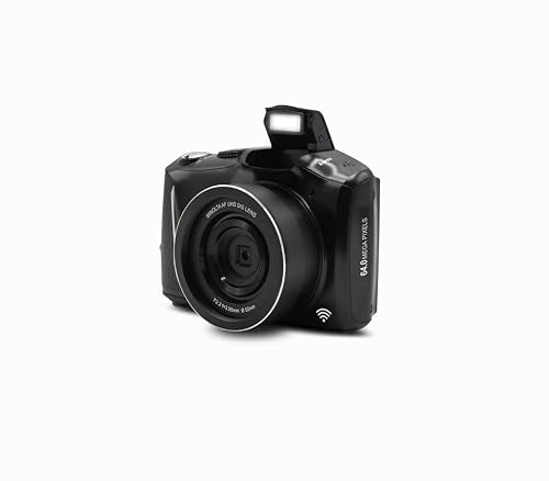 64 Mega Pixels Digital Camera with 4K Video, Black X99089