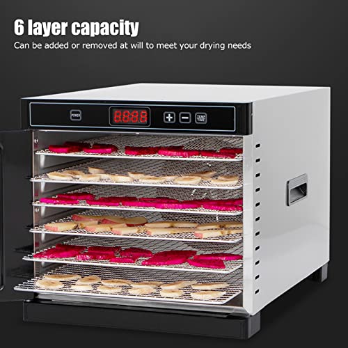 6 Layers Stainless Steel Food Dehydrator G979