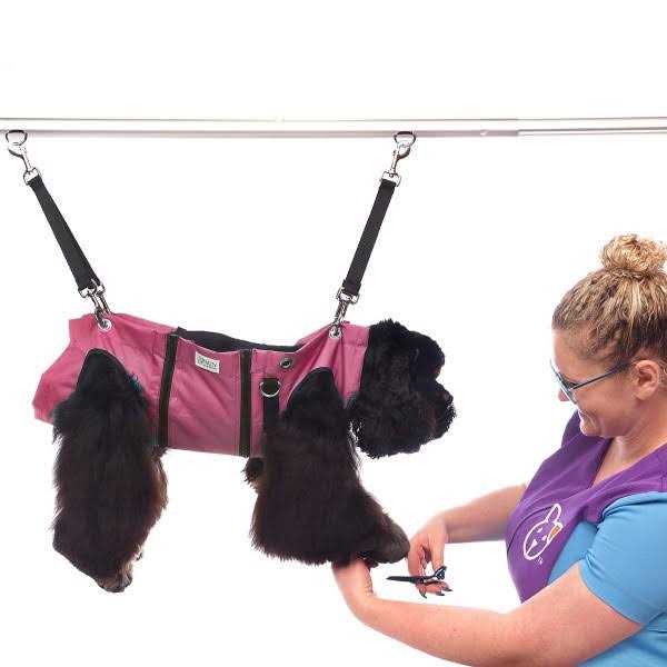 Black Pet Nail Grooming Hammock B27728