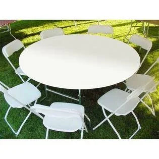 60 inch Round Kwik-Cover Blue Pack of 25 O12504