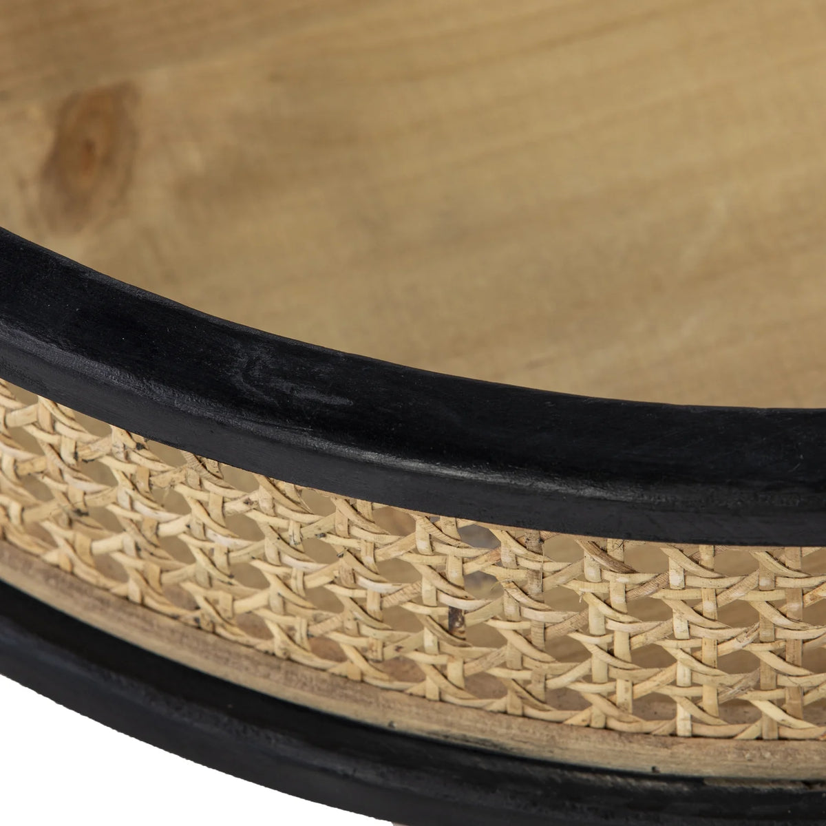2-Piece Round Rattan Accent Table Set N908571