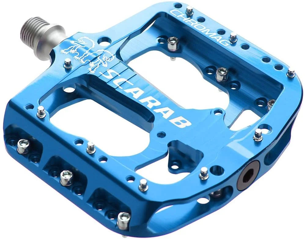 Blue Aluminum Body Platform Pedal M1301